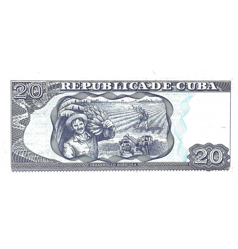 Cuba 20 Pesos 2015 Pick 122j